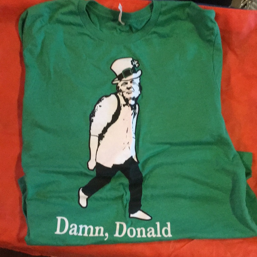 Boston Barstool Sports’ “Damn Donald” XL t-shirt